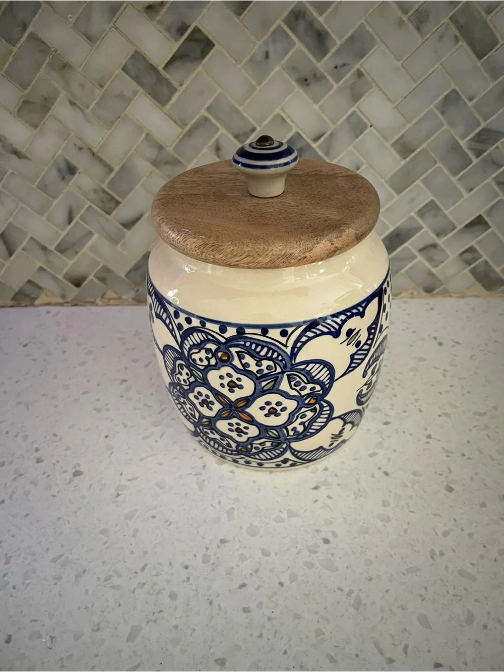 World Market Tunis Ceramic Storage Canister